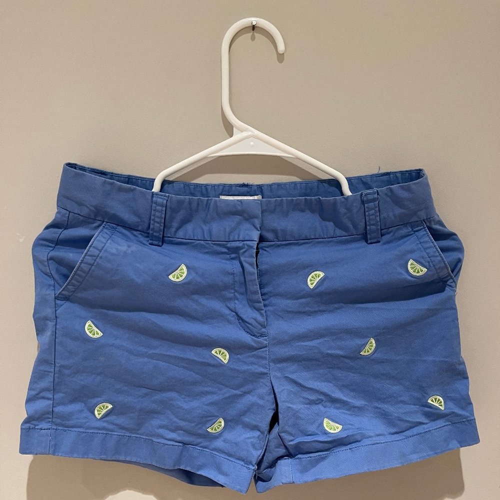 Vineyard Vines Women's Pastel Lime Blue Shorts